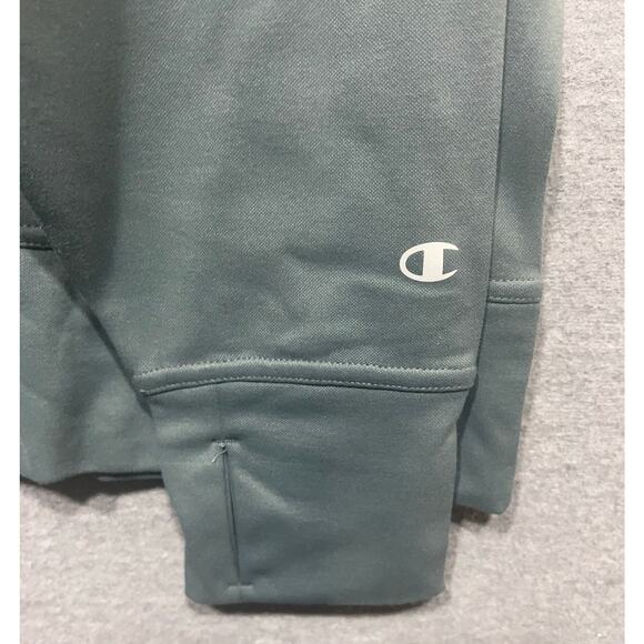 Champion Unisex Sport Hooded Fleece Sweatshirt Color Stealth Size XL NWOT $60 - Picture 8 of 13